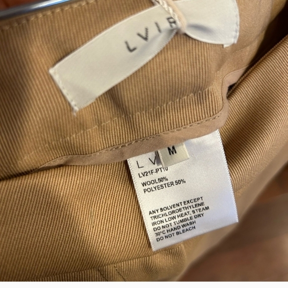 LIVR NWTs Wool Blend Twill Bell Bottoms - Picture 9 of 11